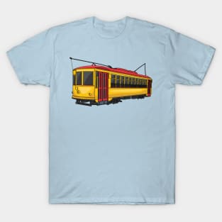 Mata trolley cartoon illustration T-Shirt